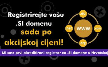 Postali smo prvi hrvatski akreditirani registrar za .SI domene