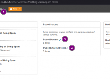 MailOnly kao usluga i podešavanje opcija u webmail-u